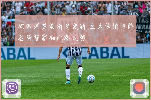 埃弗顿赛前消息更新 主力伤情与阵容调整影响比赛走势